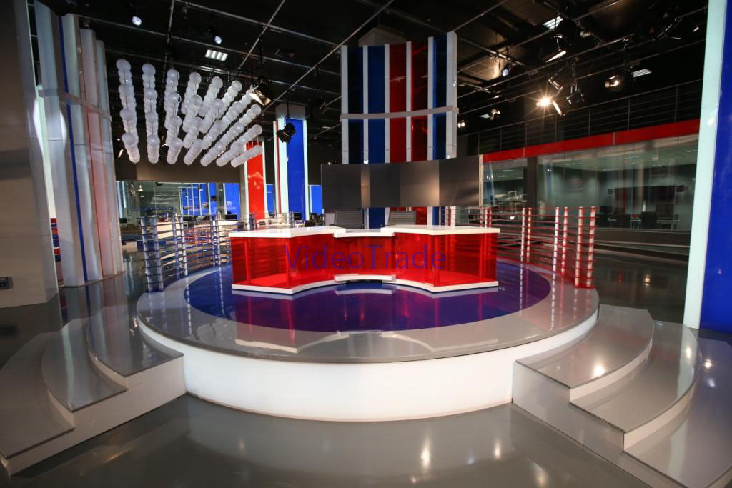 Видеостены в телевизионной студии LifeNews — изображение 2