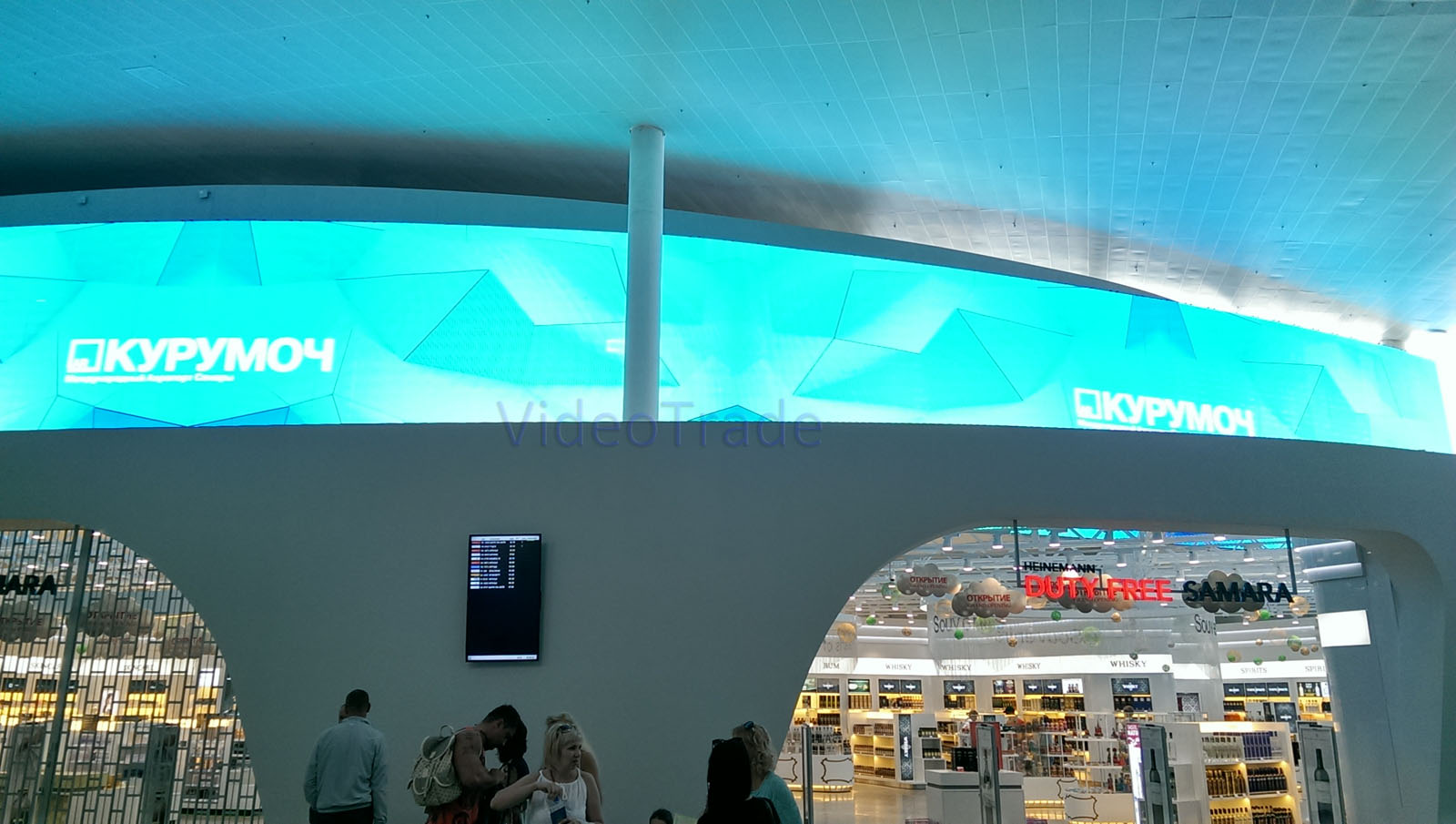 Светодиодный медиафасад аэропорта «Курумоч» — изображение 6